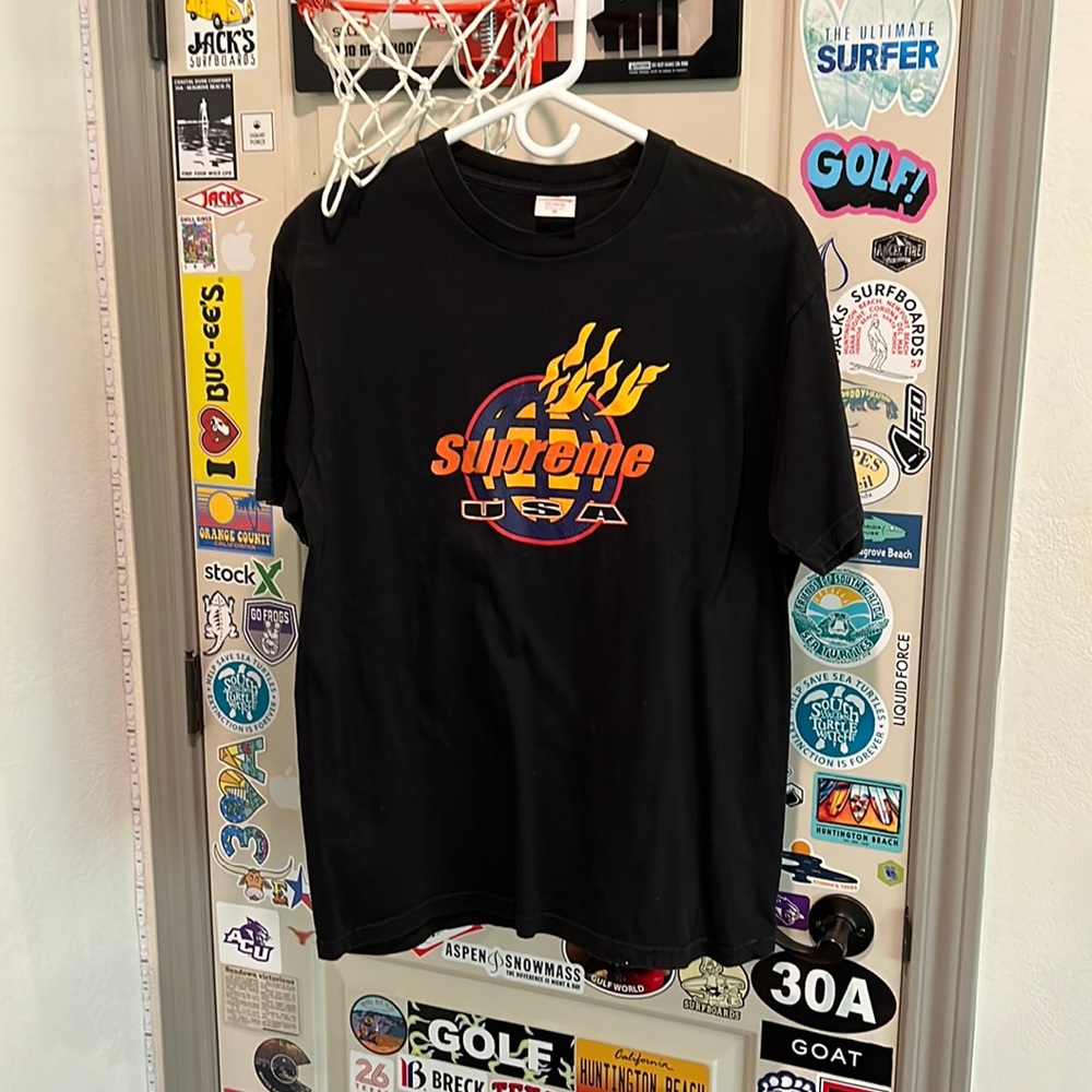 Supreme Fire Tee - image 1
